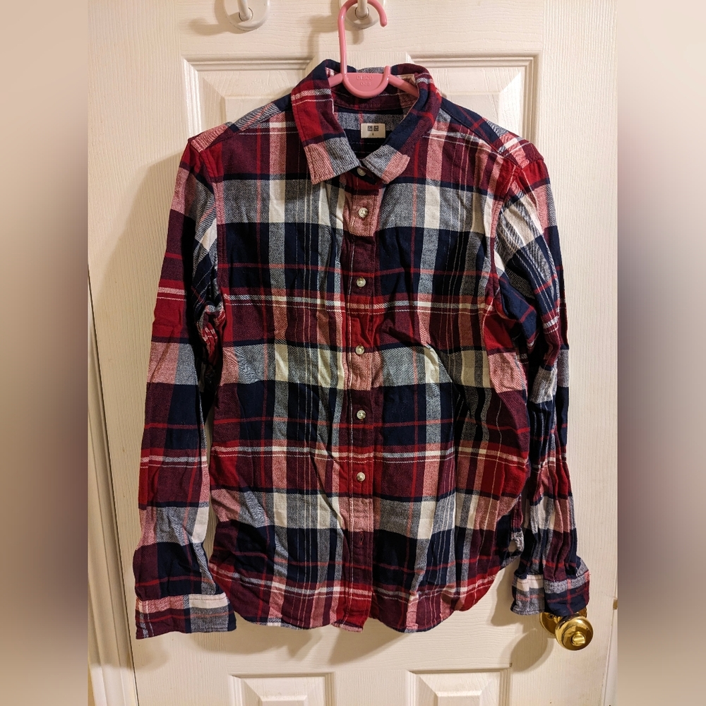3for30!!! Uniqlo unisex flannel size S